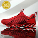 Tênis Esportivo Premier Original Masculino Feminino Vermelho / 35 Moda 023