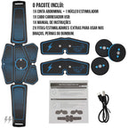 Tonificador Muscular Elétrico Profissional MuscleFit® - Energy Express Store