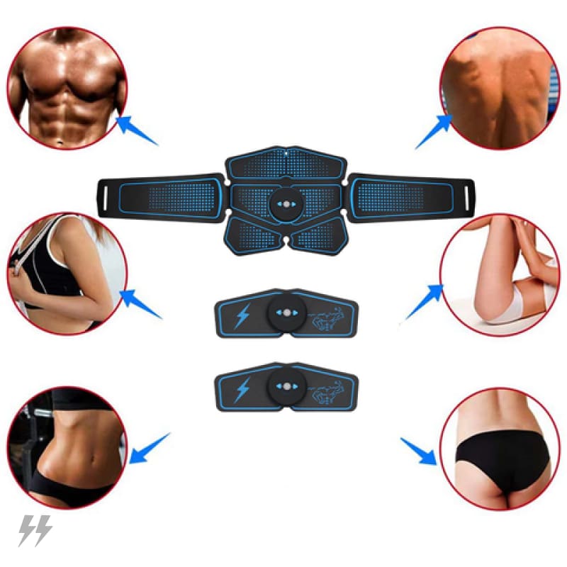 Tonificador Muscular Elétrico Profissional MuscleFit® - Energy Express Store